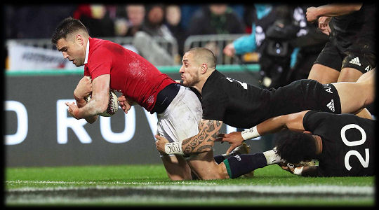 All Blacks v British Lions T2 Conor Murray try 2017